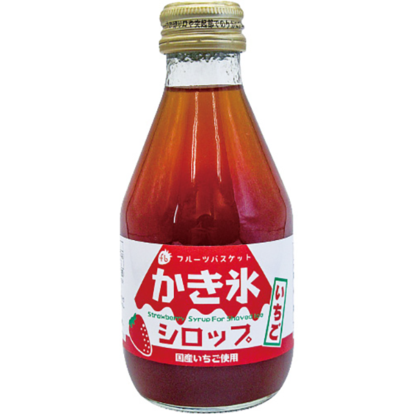 『かき氷シロップ いちご』/出典:生活クラブ生協連合会