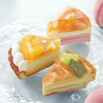 「白桃スイーツ」3種／出展：銀座コージーコーナー