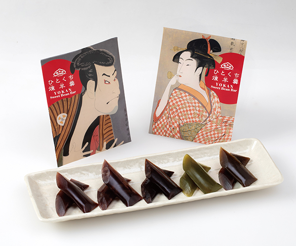 『浮世絵パッケージ ひとくち煉羊羹』/出典:榮太樓總本鋪