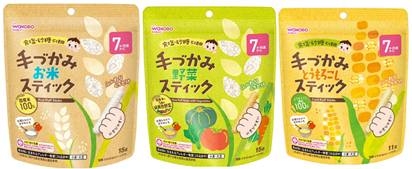 『手づかみスティック』シリーズ/出典:アサヒグループ食品
