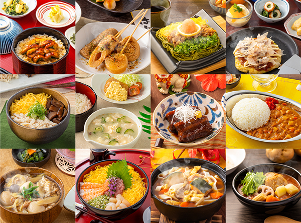 クックデリ：地域の食文化を再現した献立を展開／出典：クックデリ