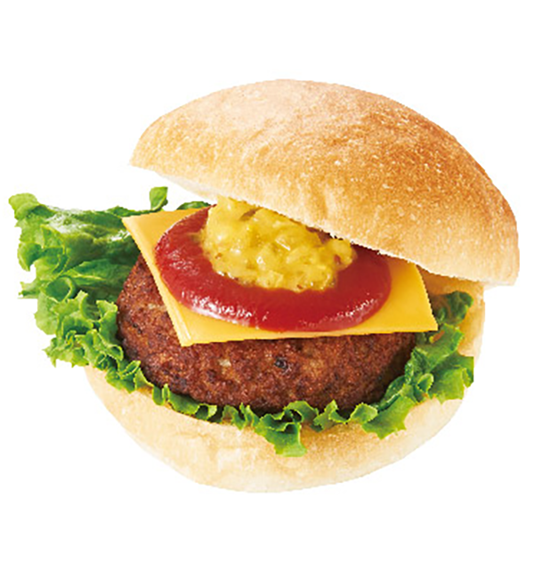 どこか懐かしい『チーズバーガー』／出典：サミット