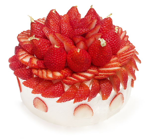 宮城県産「ミガキイチゴ」のショートケーキ【盛岡川徳店】/出典:ファイブフォックス