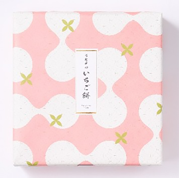 季節限定商品『ちとせのいちご餅』／出典：シュクレイ