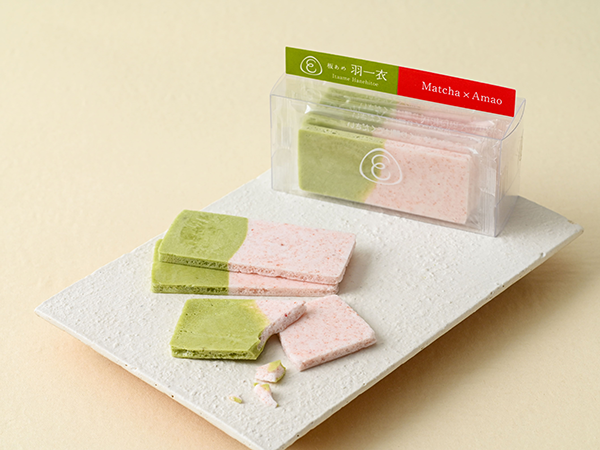 季節限定フレーバー『抹茶×あまおう』／出典：榮太樓總本鋪