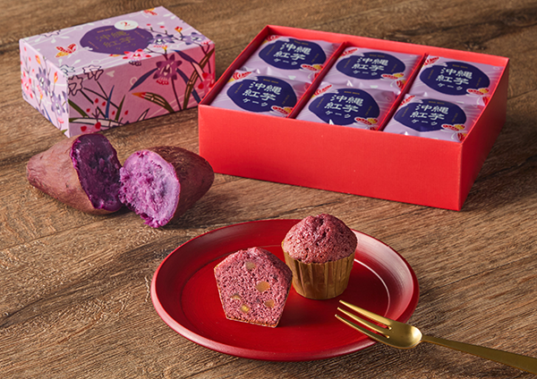 沖縄限定商品『沖縄紅芋ケーク』／出典：ブールミッシュ