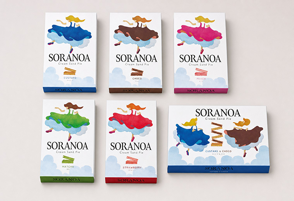 『SORANOA クリームサンドパイ』／出典：神戸浪漫